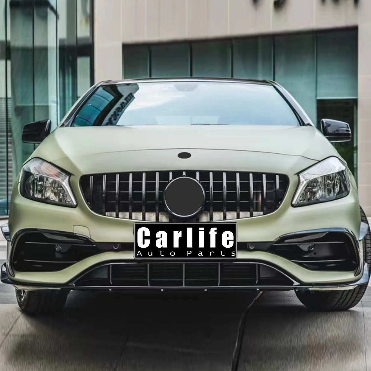 Обновление обвеса W176 до A45 AMG Style передние и задние бамперы обвес для Mercedes Benz A Class