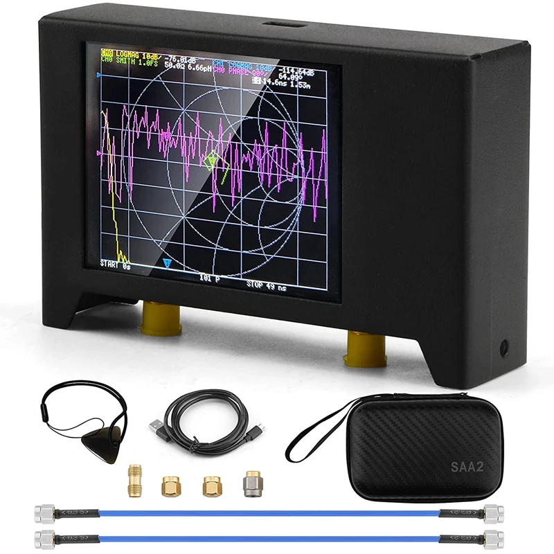 

Vector Network Analyzer 50Khz -3Ghz HF VHF UHF Antenna Analyzer Measuring S Parameters Voltage Standing Wave Ratio Phase