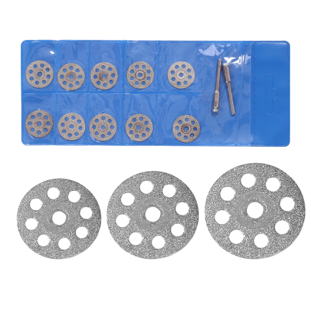 

1/12pcs Diamond Grinding Wheel Circular Saw Blades Rotary Disc Plexiglass Agate Jade Crystal Cutting Tool Accessorie