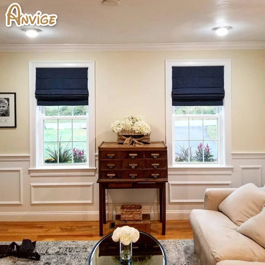 DIHIN HOME Римские жалюзи из хлопка/лён