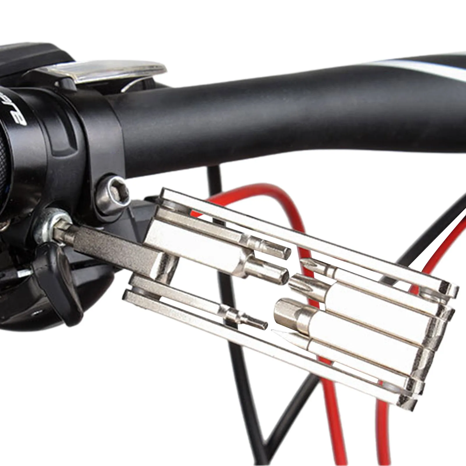 

Набор инструментов TOOPRE 8 в 1, карманный складной мини-инструмент для ремонта велосипеда, горного велосипеда, гаечный ключ