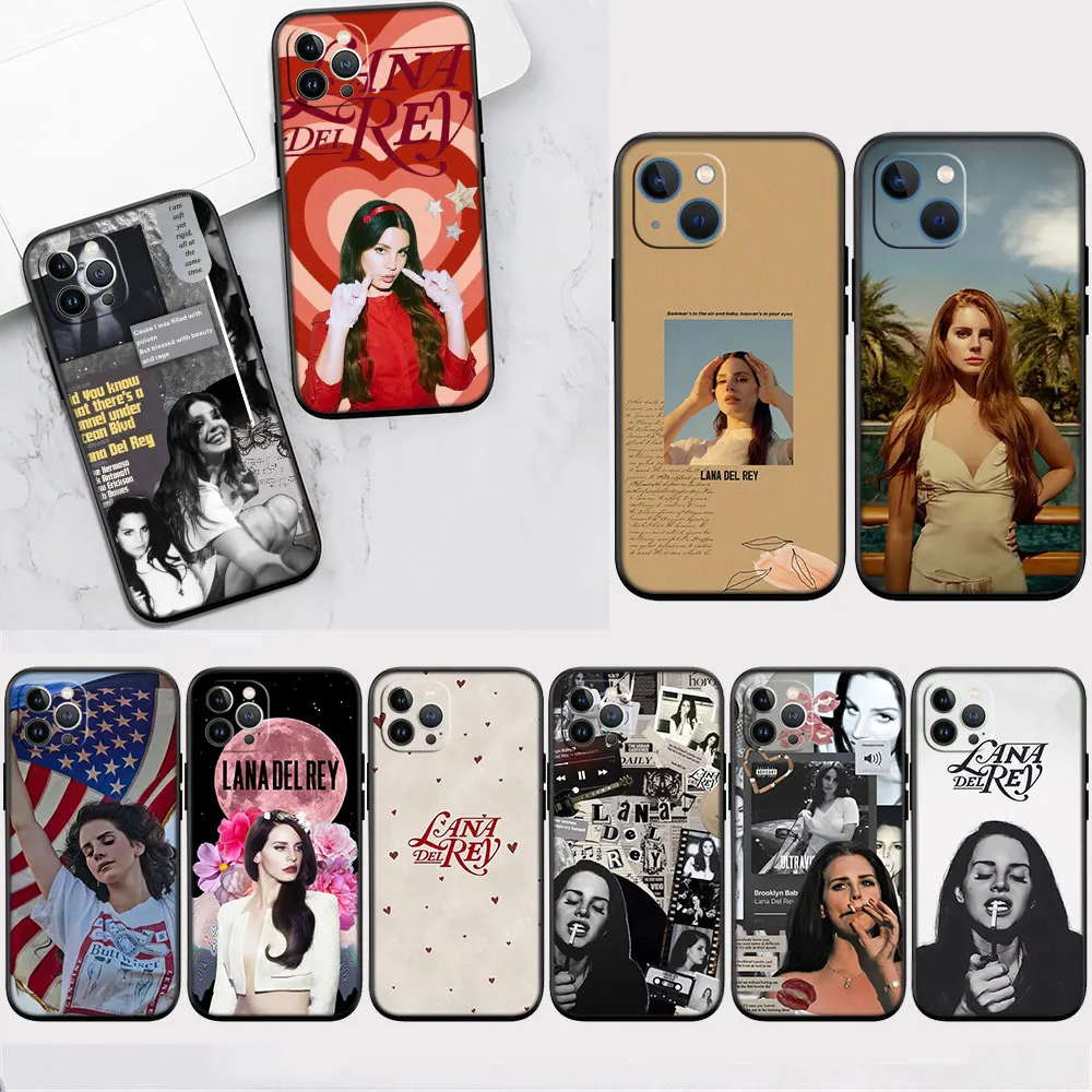 Чехол D40 L-Lana Del Rey для Samsung S7 Edge S8 S9 S10 S10E S20 S21S Fe S23 Plus Lite Ultra Quantum 2
