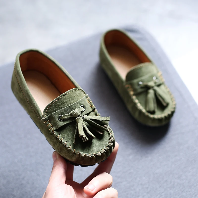 

High Quality Denim Casual Child Flat Canvas Shoes Outdoor Loafers Boys Shoes for Children Summer 21-35 Child Baby Flat Shoes