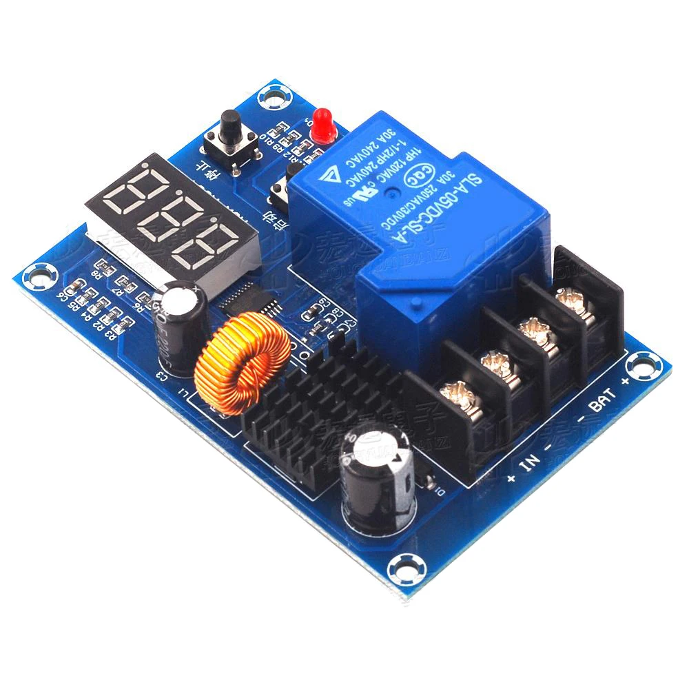 

XH-M604 Battery Battery Charging Control Module Digital Full Charge Power Off Overcharge Protection Switch 6-60V