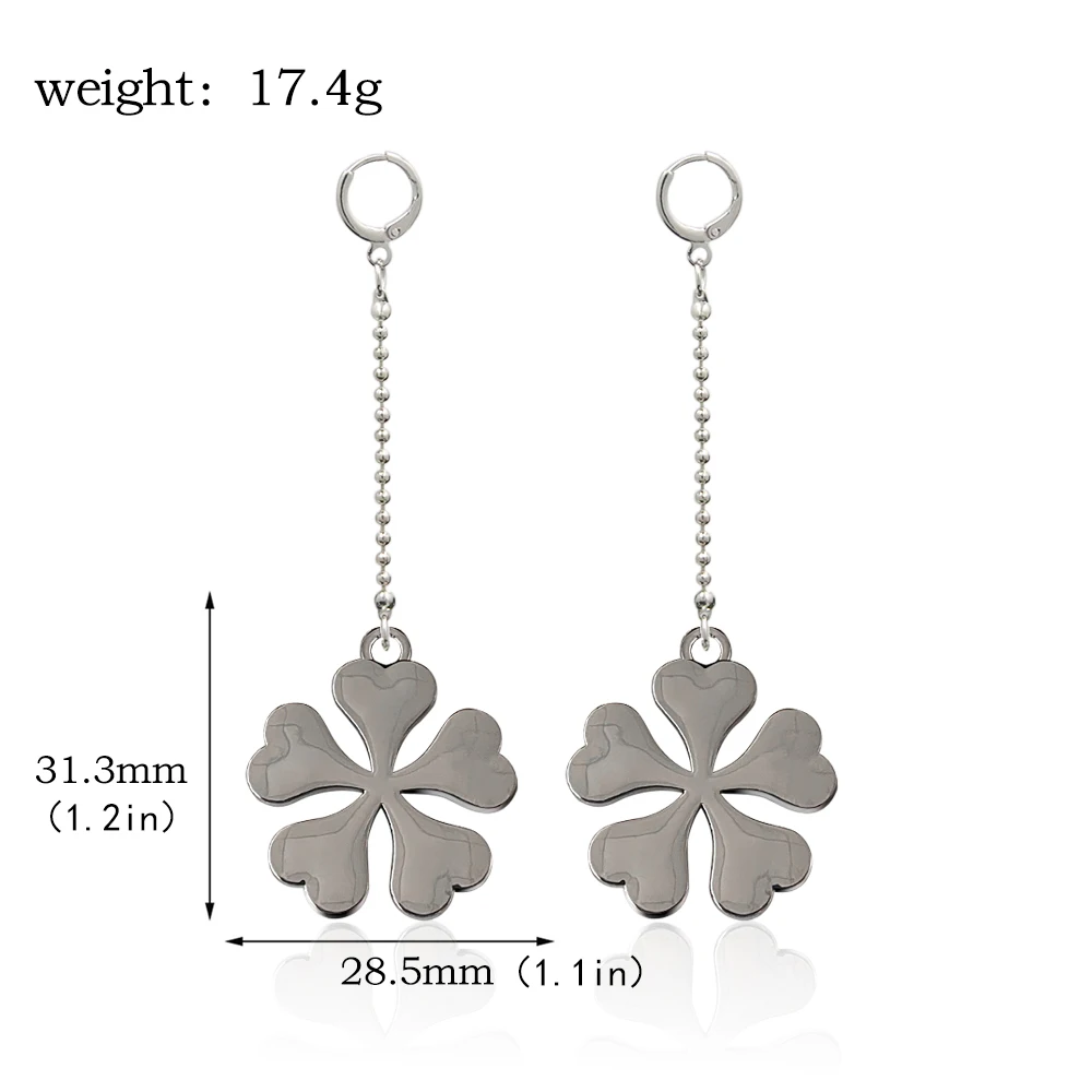 Аниме Semanggi Hitam Anting Yami Asta Yuno klip Telinga iingдо Panjang для женщин