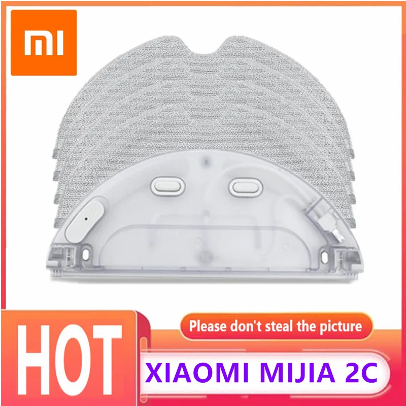 

Швабра для воды XIAOMI MIJIA 2C с электроконтролем, сменные детали, аксессуары для робота-пылесоса