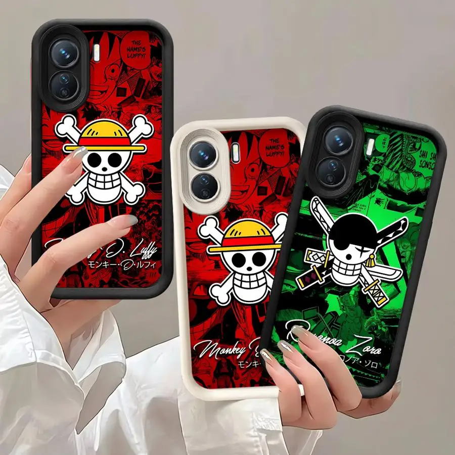 Чехол для телефона Xiaomi Redmi Note 13 Pro 11 12 5G 12S 10 4G 11Pro 12ProPlus Противоударный чехол Funda Anime