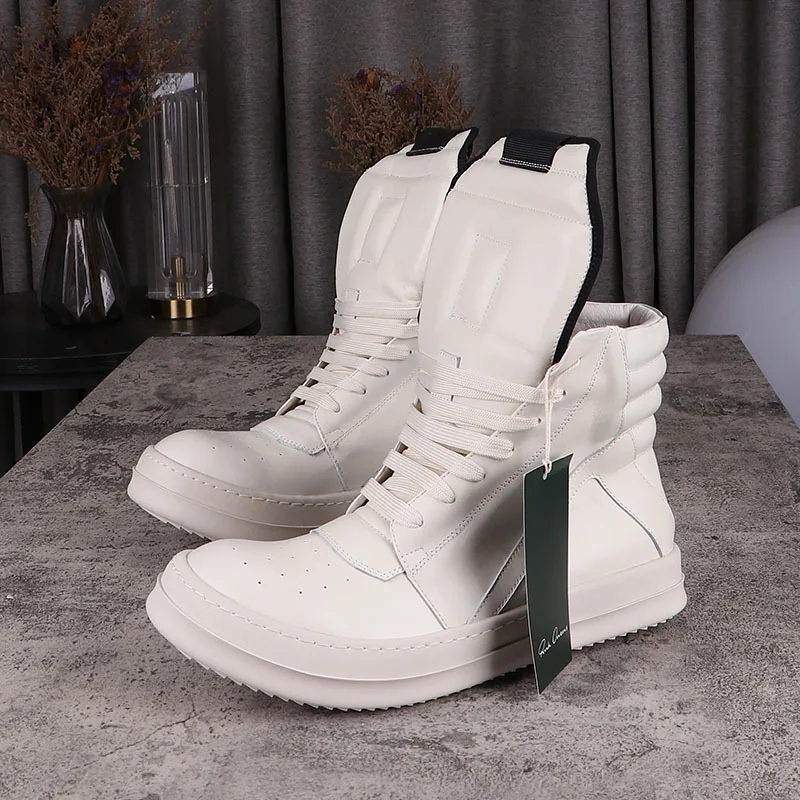 Кроссовки Ro мужские/женские высокие берцы перевернутые треугольные на толстой