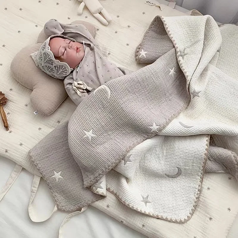

Korean baby blanket autumn winter baby blanket multifunctional cotton sheet