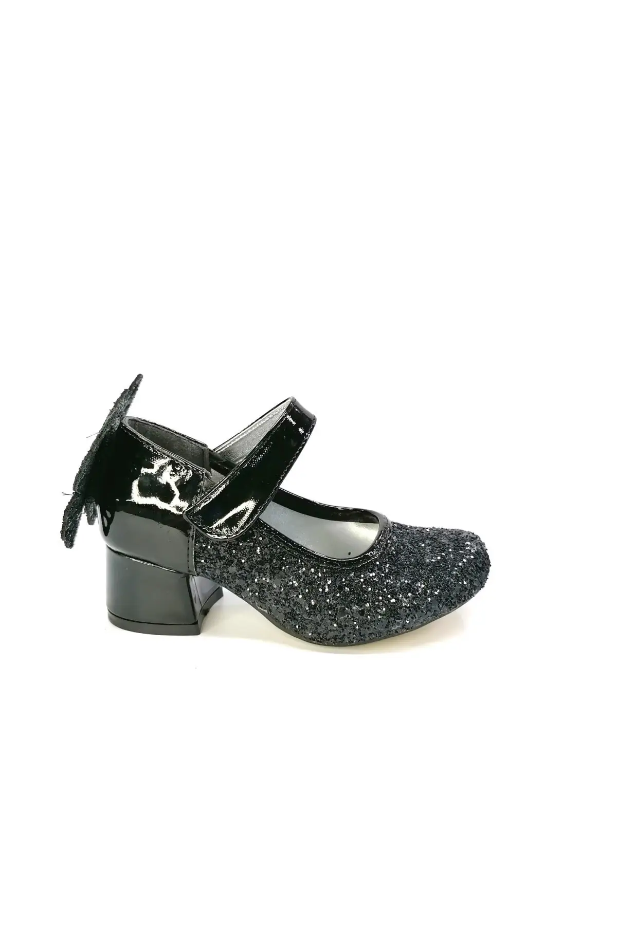 

Hot Selling Kids Girls Wrist Black Belt from Glitter Heels Shoes Children 2021 New Arrival Kids Boys Girls Cute Casual shoes