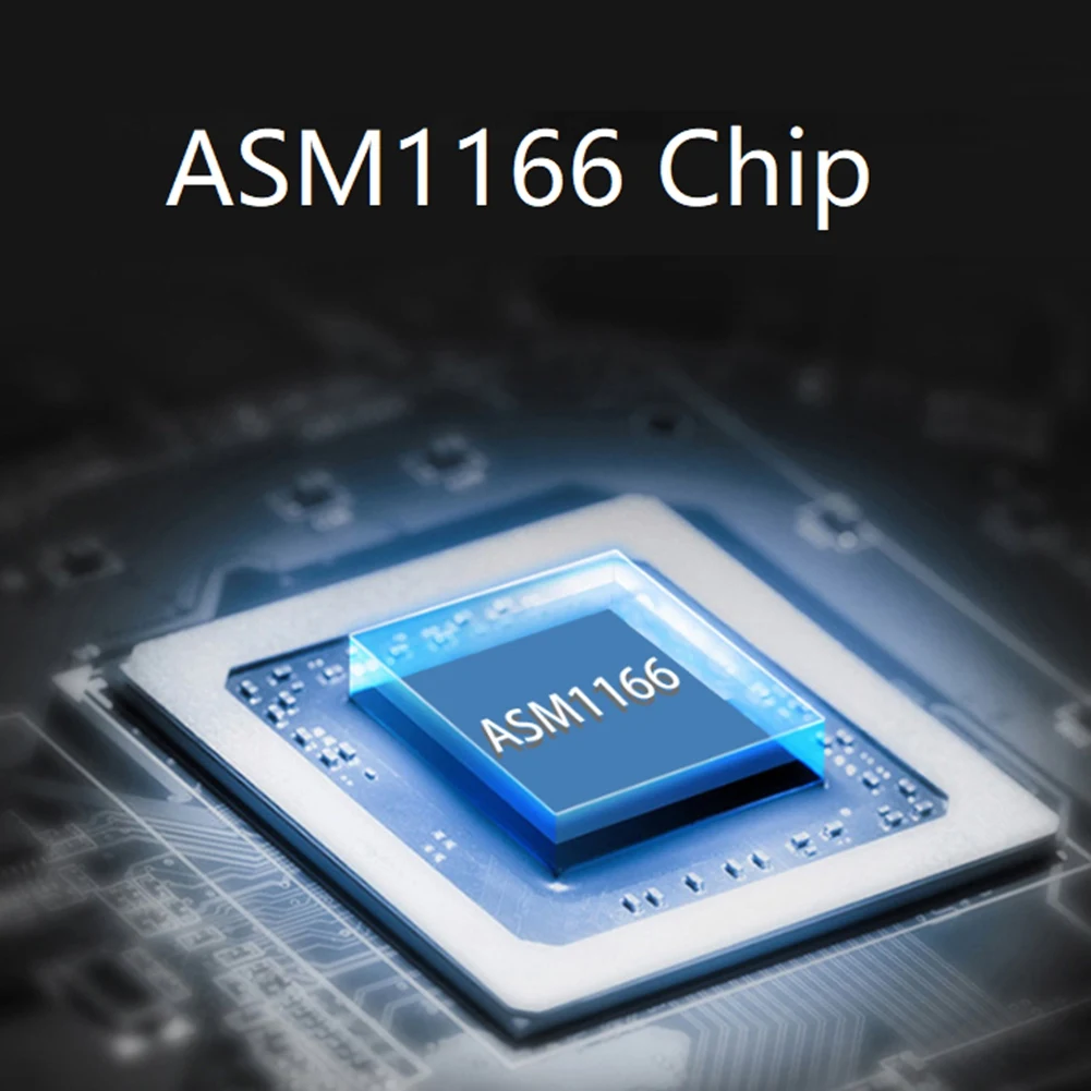 Плата расширения M.2 MKEY PCI-E плата NVME на SATA3.0 PCIE SATA 6Gpbsx6-Port ASM1166 поддержка функции PM