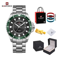 luxury brand naviforce fashion men mechanical watches diving waterproof automatic movement wristwatch man stainless steel clock