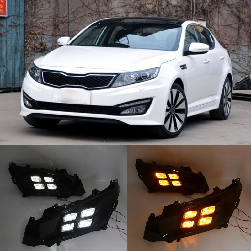 Дневные ходовые огсветильник для Kia Optima K5 2010-2014 2 шт.