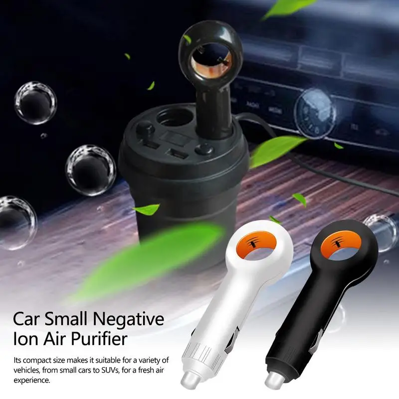 

Мини-очиститель воздуха, миниатюрный отрицательный очиститель воздуха для автомобиля, маленькая зеркальная очистка и устранение отрицательных ионов воздуха, система фильтрации
