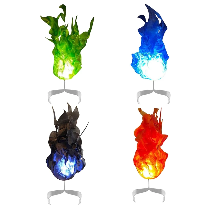 

Halloween Floating Fireball Props Party Decoration Children's Toys Flame Cosplay Cartoon Anime Props Atmosphere Palm Light