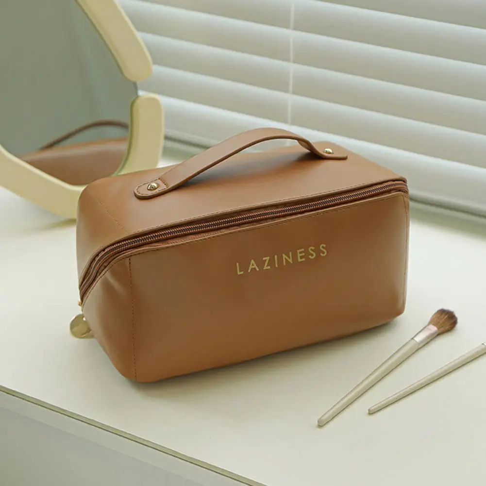

Great Toiletries Organizer Compact Large Opening Outdoor Girl Fashion Makeup Bag Makeup Bag Makeup Bag