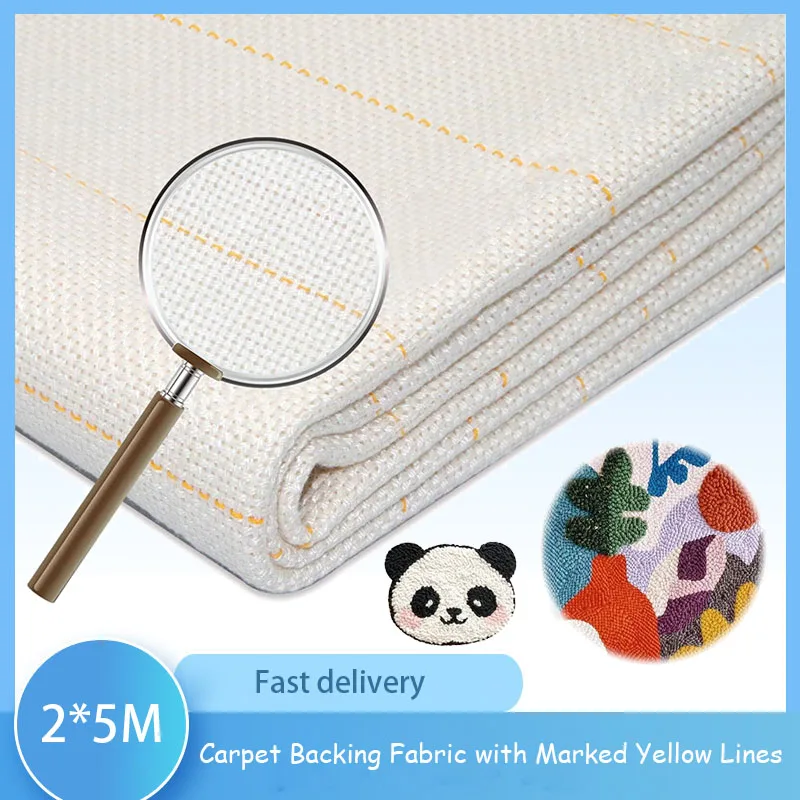 Первичная тафтинговая ткань с маркированными линиями перфоратор ручной работы