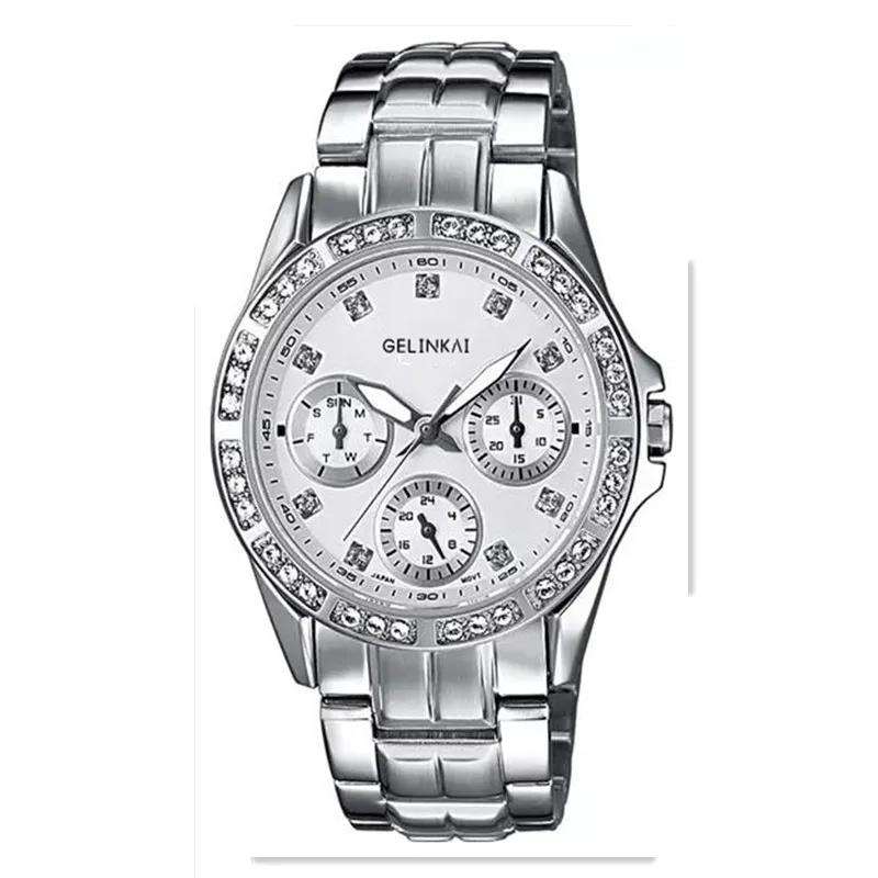 

Luxury Newest Geneva Classic Watches Women's Watches Fashion Women's Watches Reloj Mujer Relogio Feminino Ladies timer hour