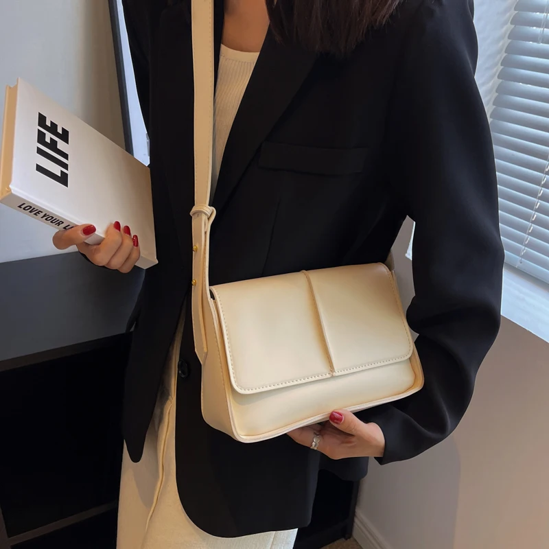 Luxury Brand Flap Crossbody Bags for Women 2023 New Winter Trends The Latest Small PU Leather Shoulder Handbags and Purses