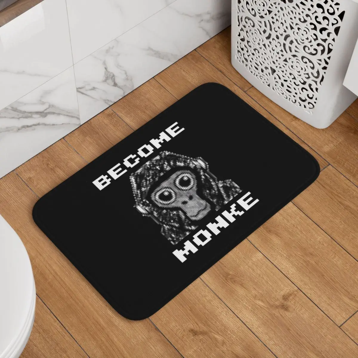 Фото Коврик Gorilla Tag Become Monke - Gtag Monkey: прочный коврик для прихожей, кухни, спальни, напольный коврик для дома, коврик для ног №1