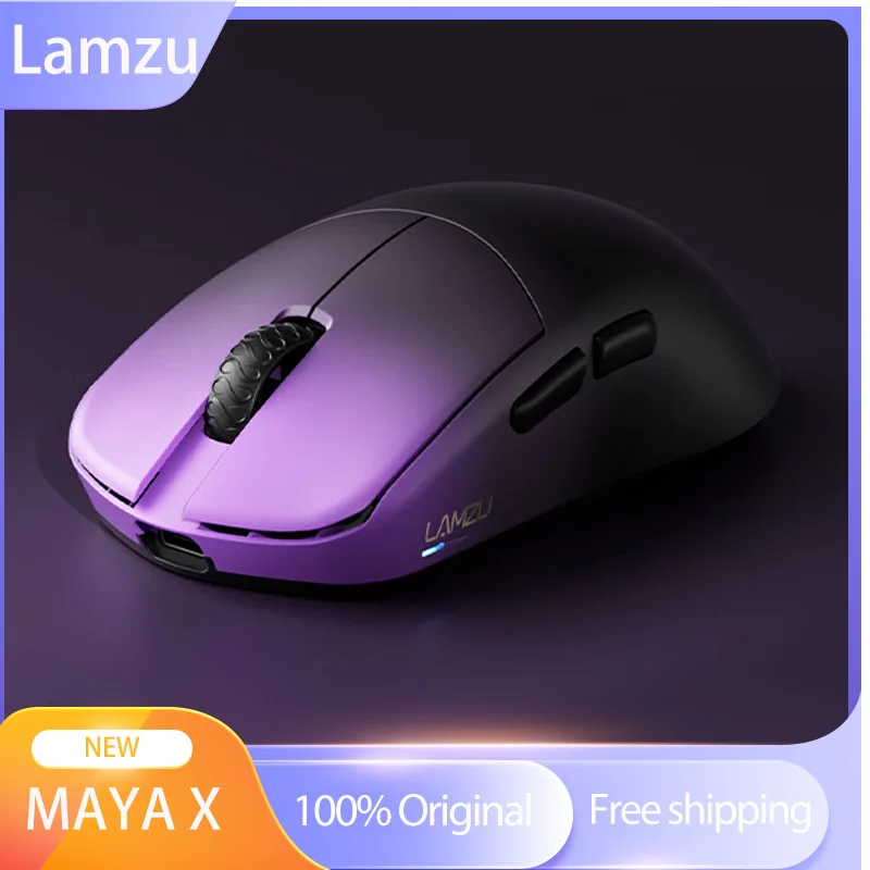 НОВАЯ игровая беспроводная мышь Lamzu MAYA X оригинальная PAW3950 Nordic52840 8K Dongle в комплекте