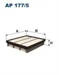 

AP177/5 for air filter TERRACAN 2,5 TD CRD 3,5I 6V 4WD (01 06)