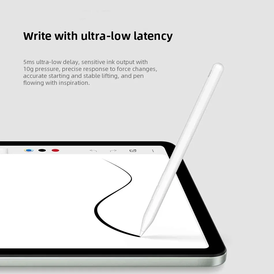 Фото Стилус Xiaomi Redmi для планшетов Redmi Pad 2 и Redmi Pad Pro, 4096 уровней чувствительности, 5 мс низкая задержка, 240 Гц, для рисования и письма, умный карандаш №1