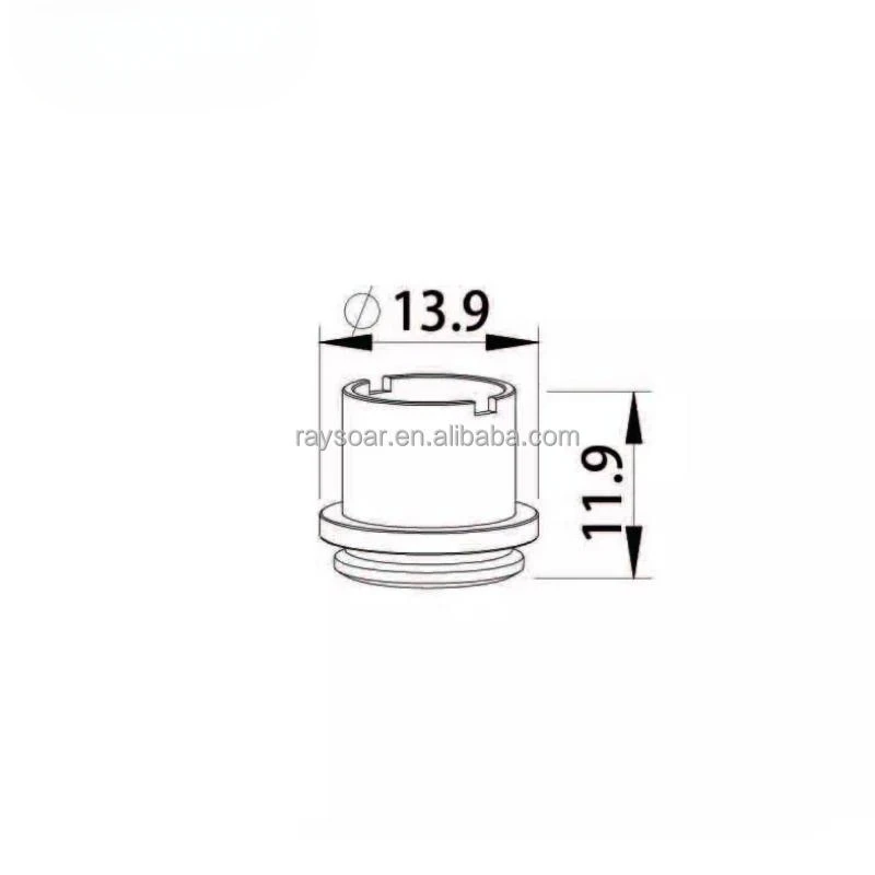 Raysoar AM367-6438 Женская оптоволоконная насадка Precitec для режущего сопла Amada