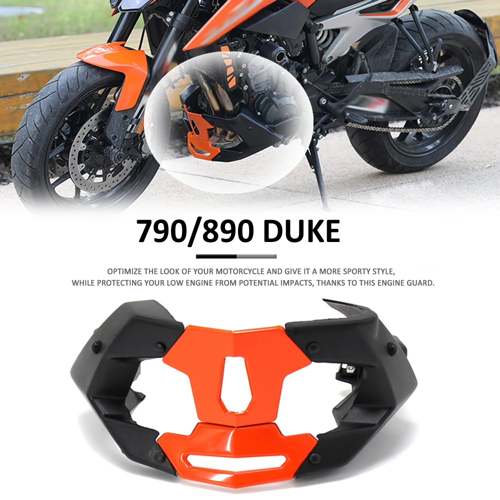 

For 890 DUKE R 2020 2021 Motorcycle Front Engine Guards Spoiler Protective Cover For 790 DUKE 2018-2021 2020 2019