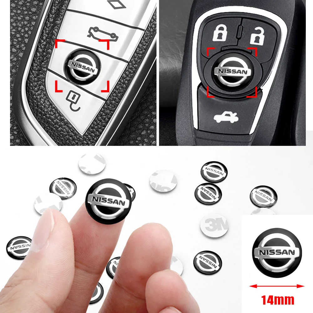 5/10/20 шт. корпус автомобильного ключа дистанционный брелок эмблема наклейка для