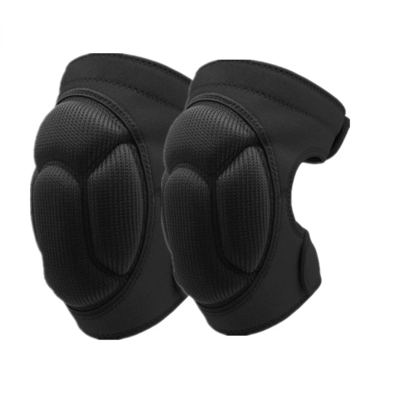 

1Pair Thickening Football Volleyball Sports Knee EVA Pad Silicone Non-slip Pads Protect Cycling Sports Safety Knee rodilleras