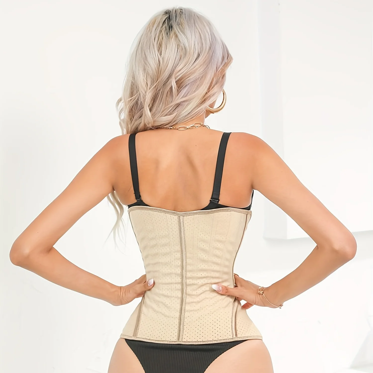 Латексный тренажер для талии женщин формирователь с 19 костями поддержка