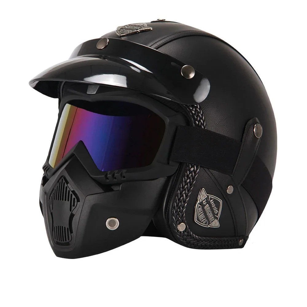 

Шлем мотоциклетный модульный Casco, 3/4 дюйма, на все лицо