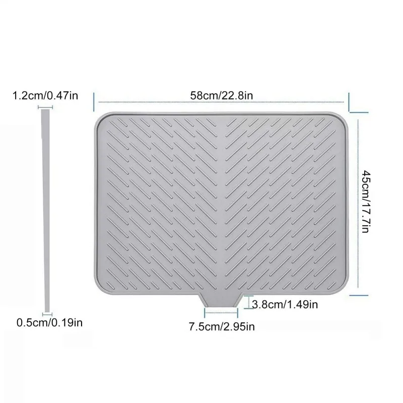 

Термоизоляционный силиконовый коврик для кухни