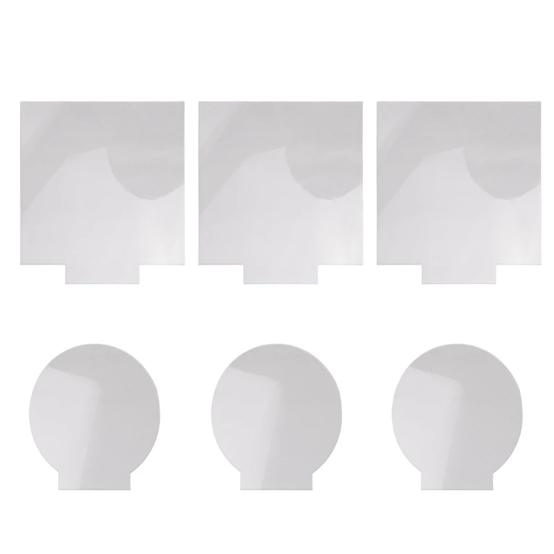 

2Mm Acrylic Sheet Clear Cast For Plexiglass With Double Sided Protective For LED Light Base Signs DIY Display 6 Pcs