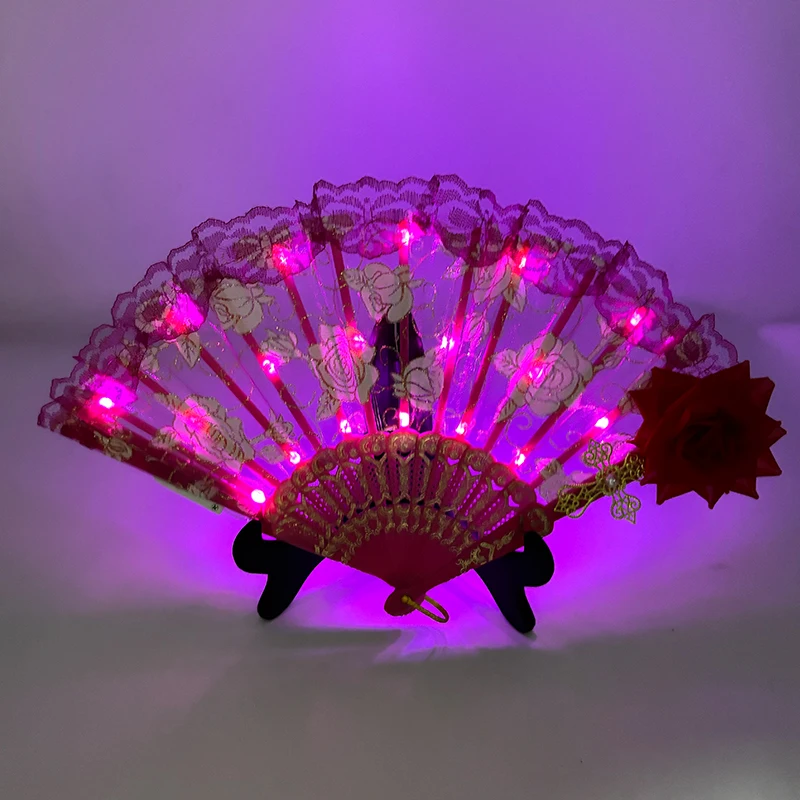 1 шт. женский кружевной веер для вечеринки в стиле Хэллоуина