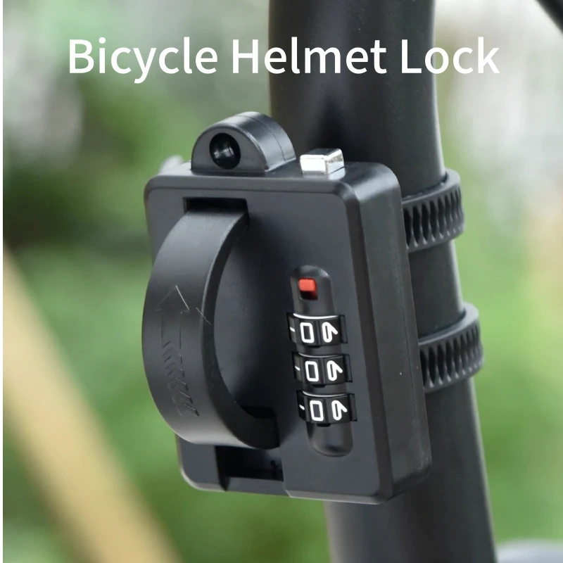 

Acrunu Bicycle Cable Tie Combination Lock Helmet Lock with Hook Special Anti-Theft Lock For MTB Password 번호자물쇠 candado de motos