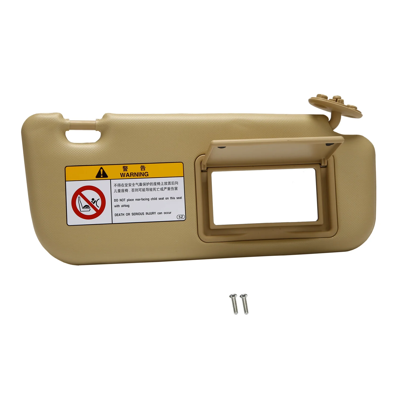 

1 Pcs Car Replacement Visor Passenger Side Sun Visor for Toyota Corolla/Corolla Hybrid