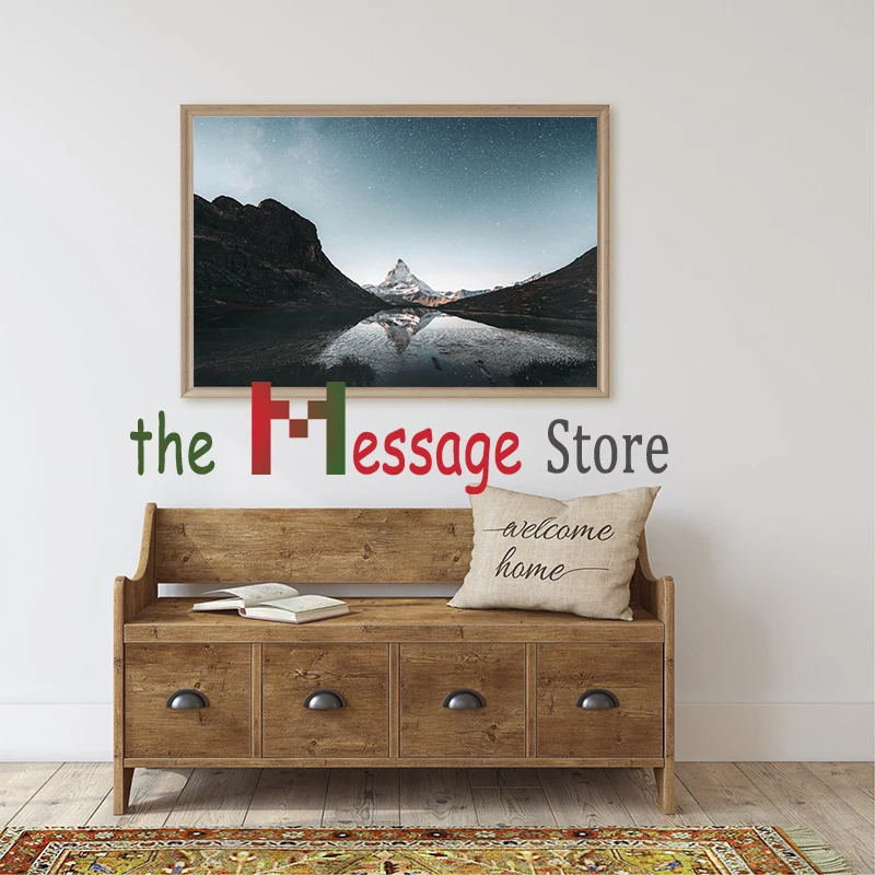 Швейцария горная фотография искусство стен декор для путешествий дома отеля