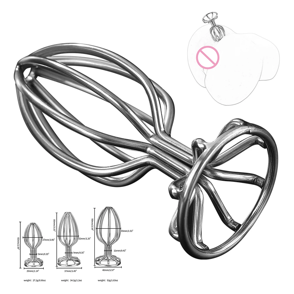 Полые анальные пробки анальная пробка из нержавеющей стали Анальный стимулятор