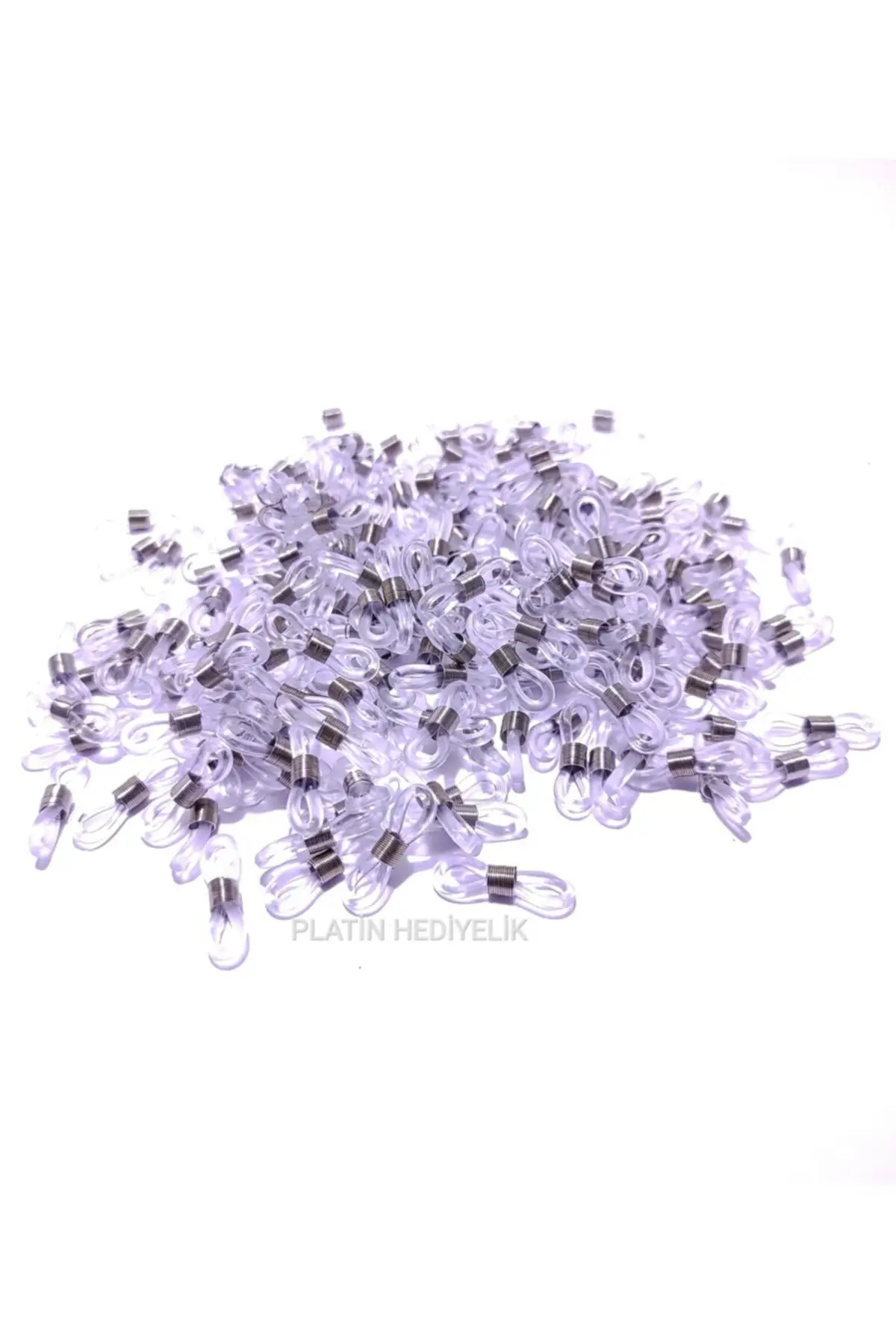 

50 PCS PCS White Color Glasses Tire Rope Hanger Bracket Klipsi