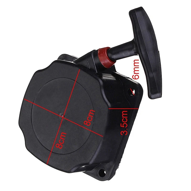 

Black Recoil Pullstart Pull Starter Start For Brush Cutter Strimmer Lawnmower Black Recoil Pullstart Pull Starter Start For Brus