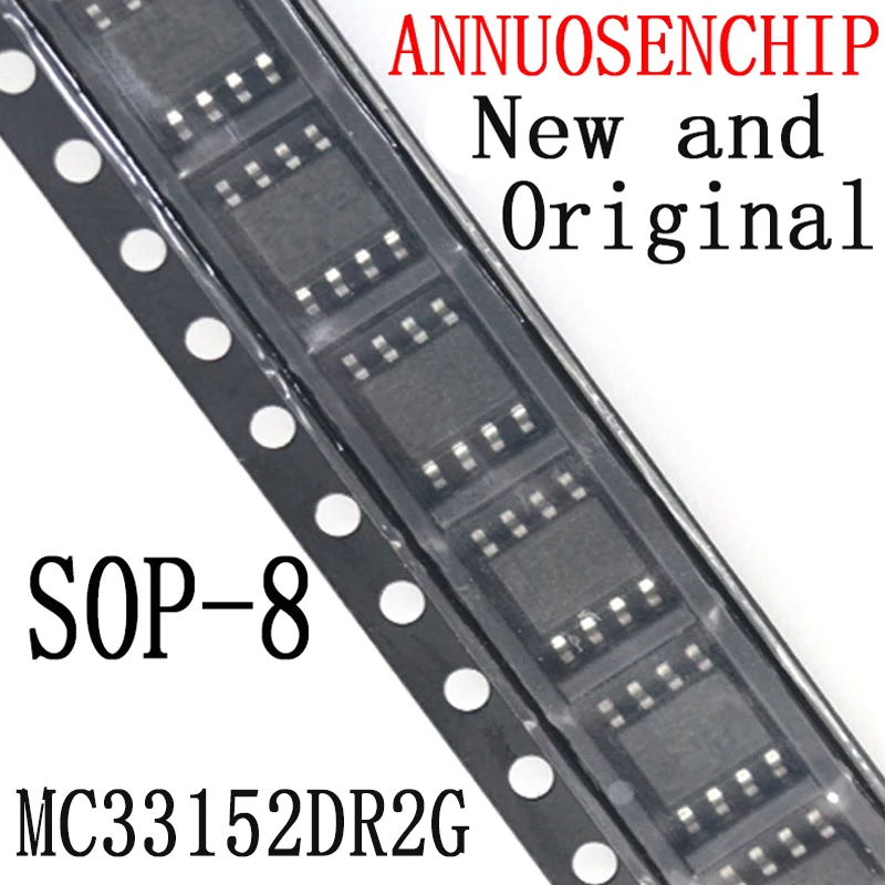 10 шт. новые и оригинальные SOP8 MC33152 SOP 33152 SOP-8 MC33152DR высокоскоростные двойные МОП-драйверы IC MC33152DR2G
