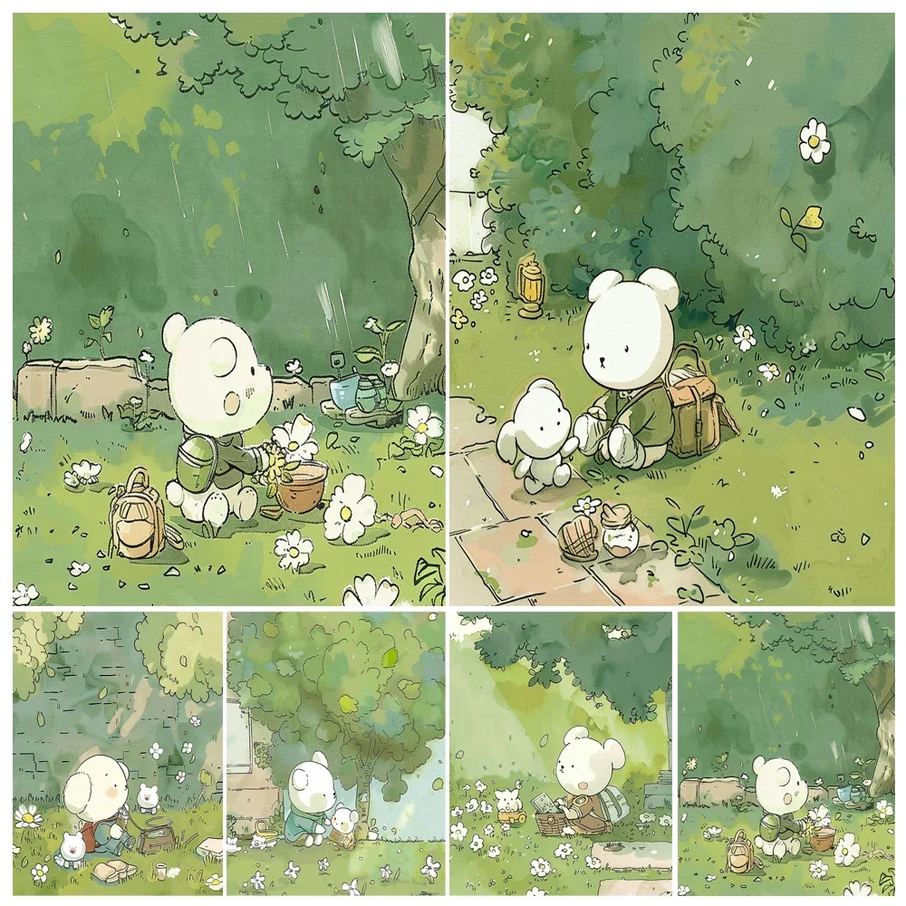 579557 Картина по номерам рука маленького медвежонка сделай сам акриловая краска