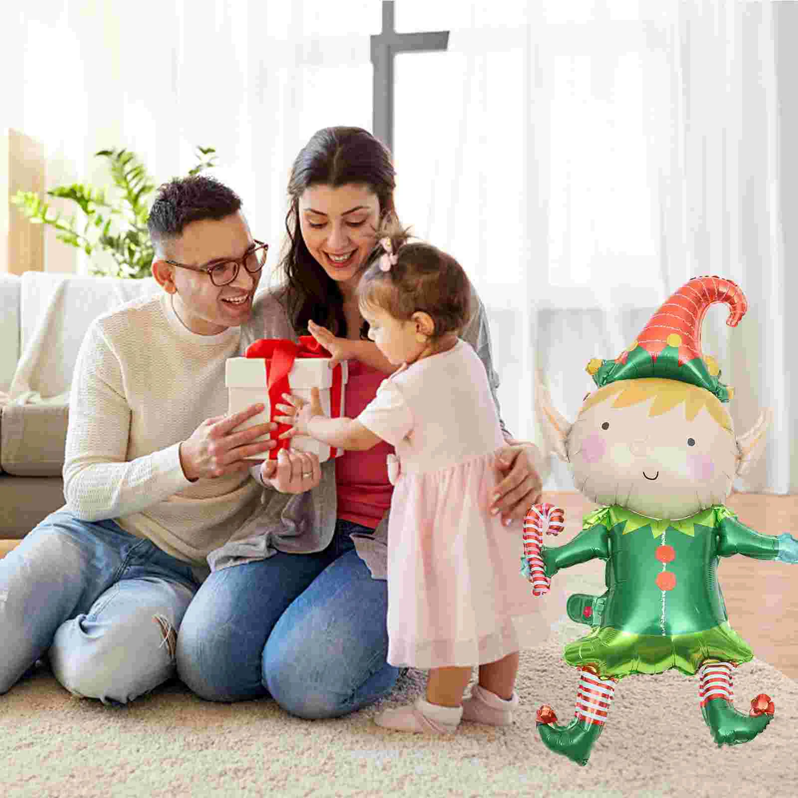 5 шт. надувные рождественские настенные воздушные шары