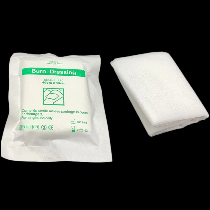 

10Pcs Non-woven Medical Scald Burn Dressing Hemostatic Pad Wound Care Skin Trauma Emergency First Aid Bandaging Gauze