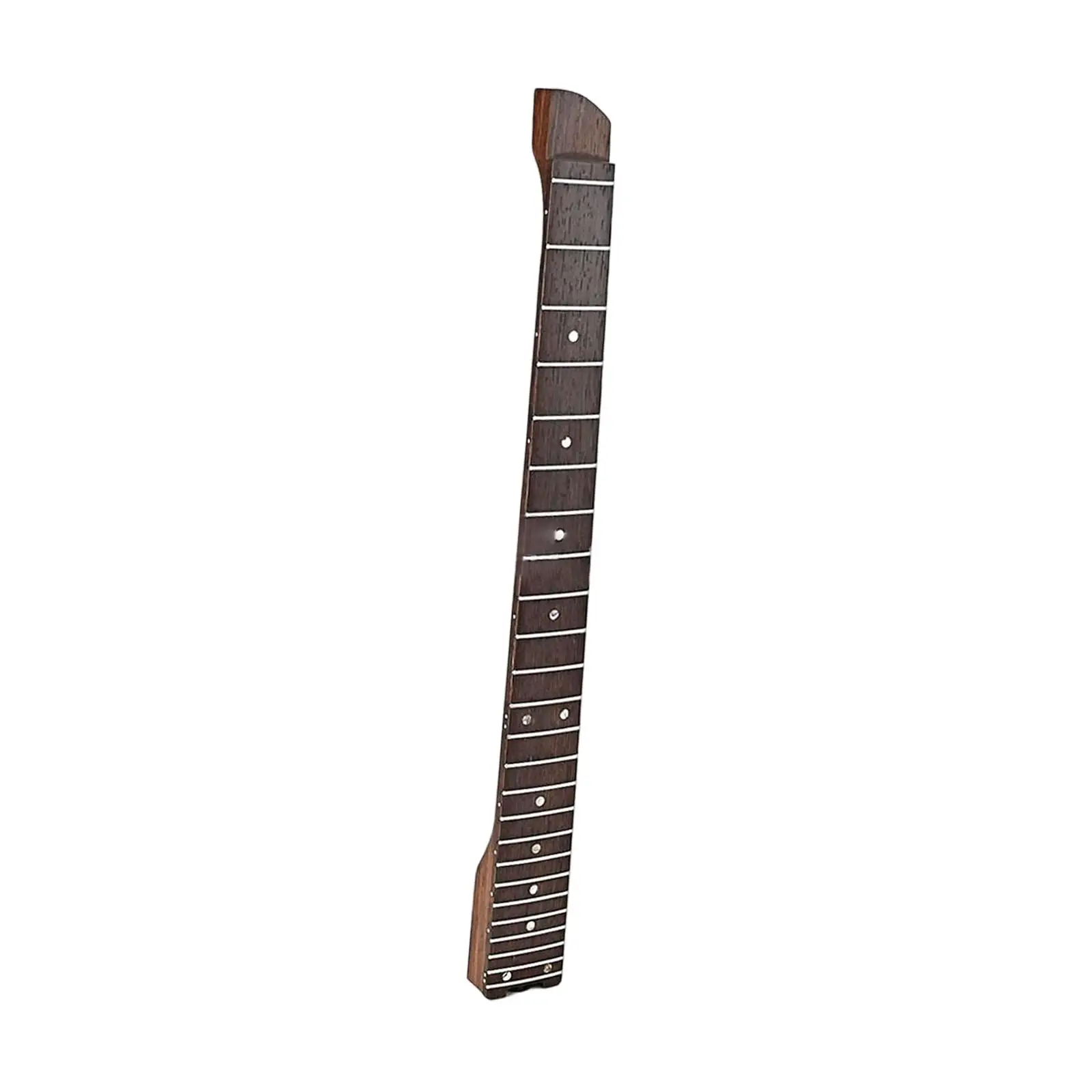 

Unfinished Guitar Neck 24 Frets Musical Instrument Parts Fingerboard Replacement