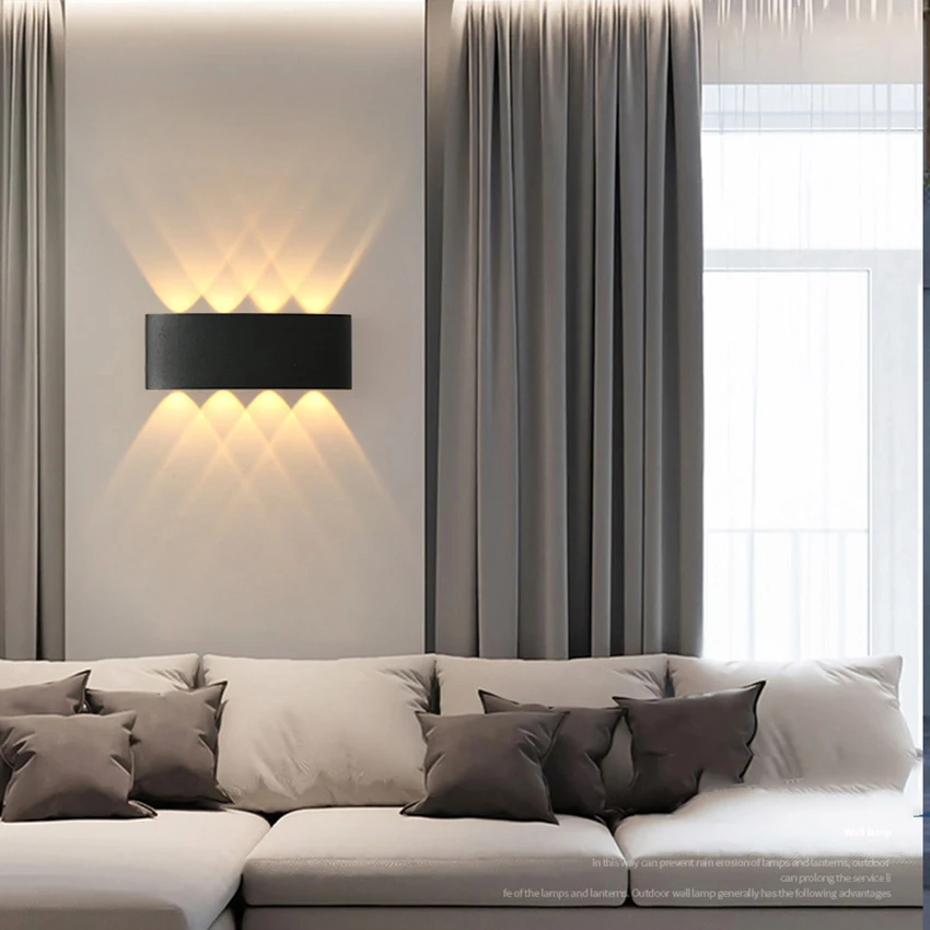 Led Wall Lamp Outdoor Waterproof wall lighting wall indoor lamp For Home Stair Bedroom Bedside Bathroom Corridor Lighting  RF18