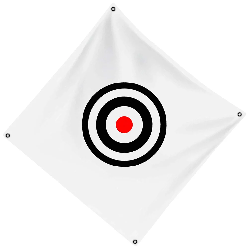 

Golf Target Canvas Targeting Cloth Practicing Hitting Fabric Indoor Swing Net Chipping Mat