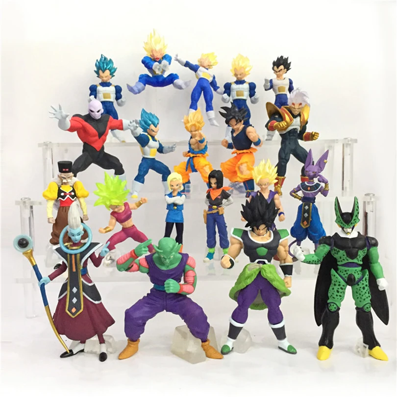 

Bandai Genuine DRAGON BALL SUPER HG Gacha Toys Son Goku Jiren Vegeta IV Kefla Gogeta Beerus Baby Action Figure Model Toys